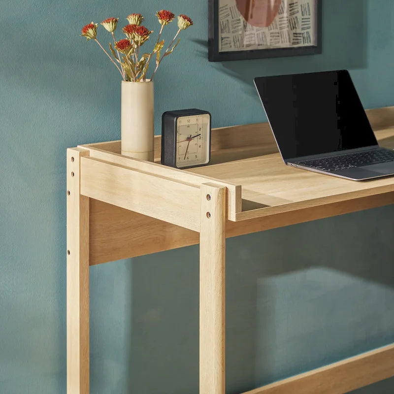 Modern Reversible Desk with Storage