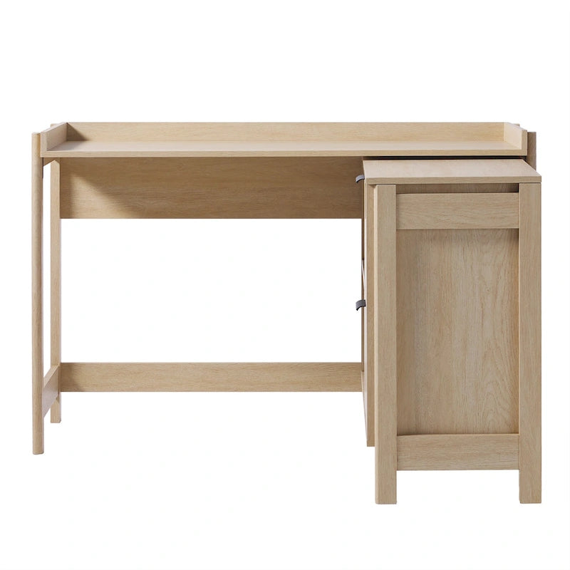 Modern Reversible Desk with Storage