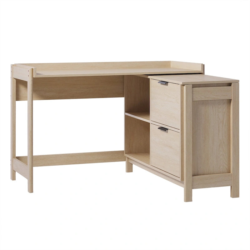 Modern Reversible Desk with Storage