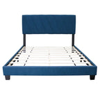 Estrutura de Cama Estofada Queen Size Ajustável Moderna