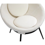 Poltrona Moderna Cup Accent para Sala de Estar