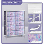 10-Drawer Fabric Dresser Chest for Kids and Bedroom Storage