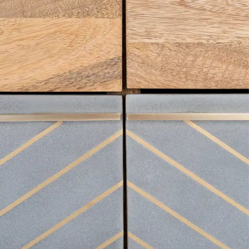 Cement 6-Drawer Dresser