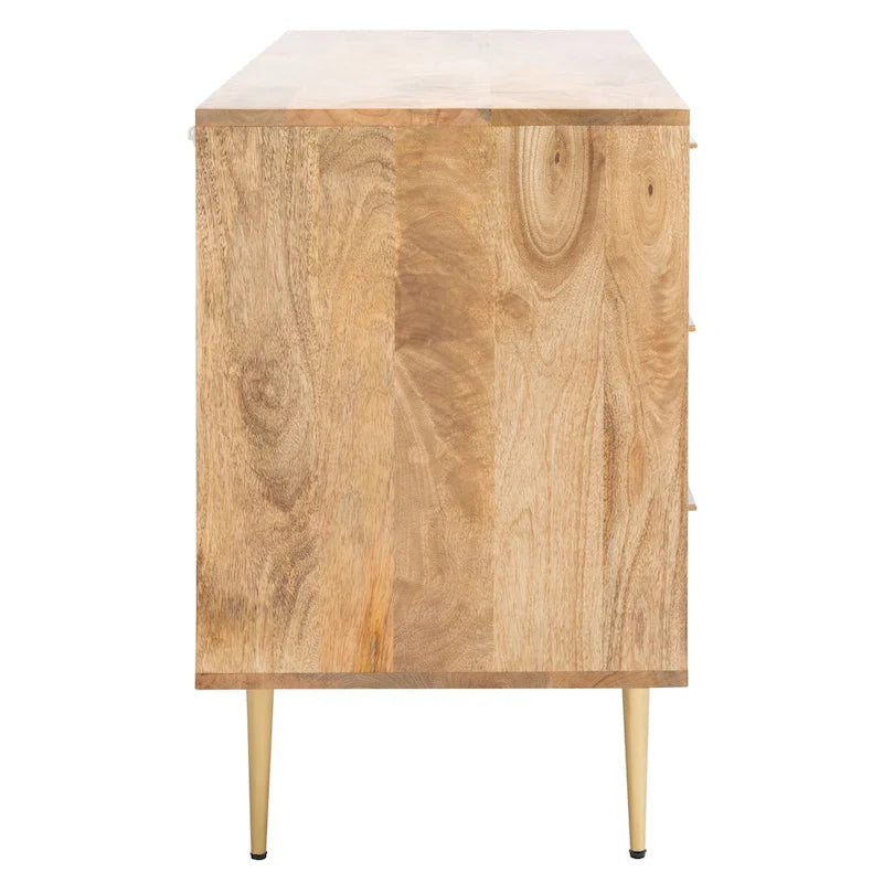 Cement 6-Drawer Dresser