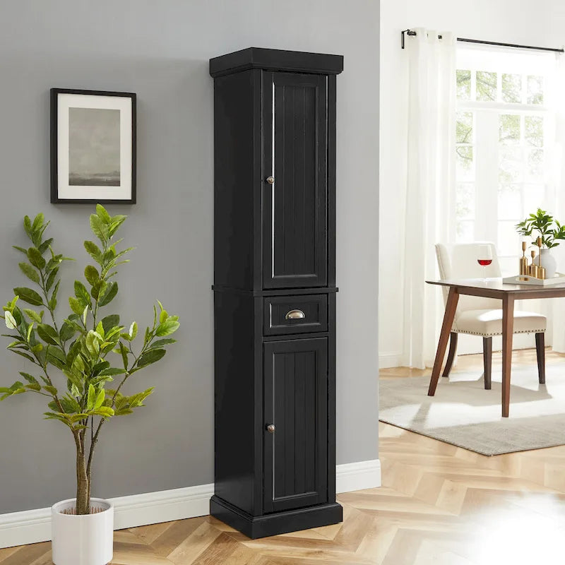 Seaside Tall Linen Cabinet