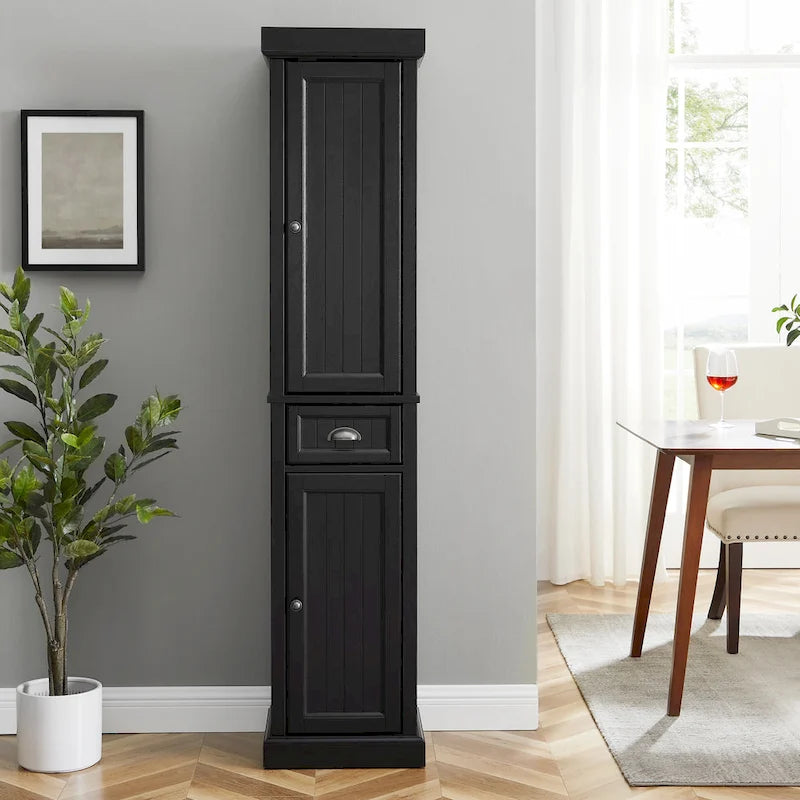 Seaside Tall Linen Cabinet