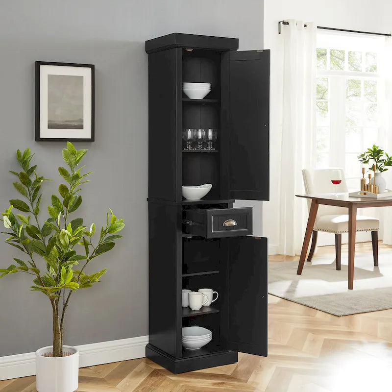 Seaside Tall Linen Cabinet