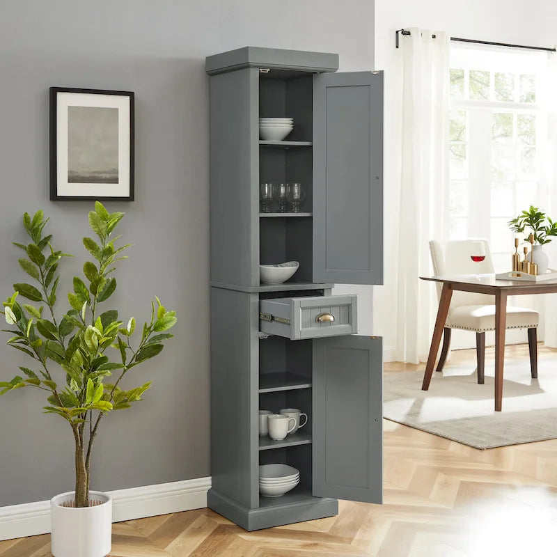 Seaside Tall Linen Cabinet