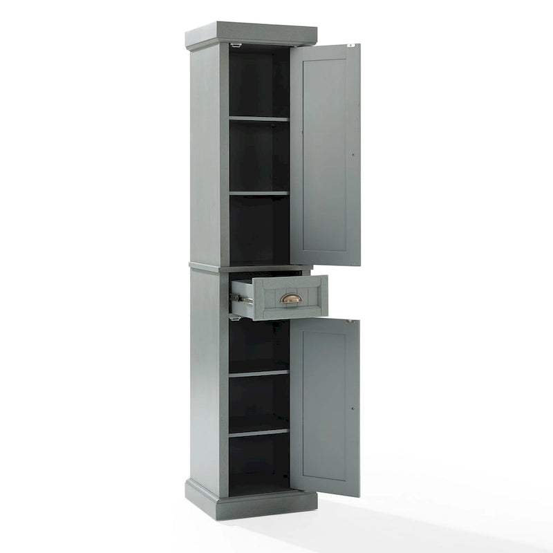 Seaside Tall Linen Cabinet