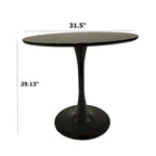Mesa de Jantar Redonda Tulip Mid-Century para 2-4 Pessoas