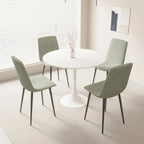 Mesa de Jantar Redonda Tulip Mid-Century para 2-4 Pessoas