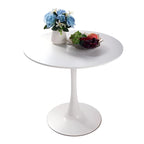 Mesa de Jantar Redonda Tulip Mid-Century para 2-4 Pessoas