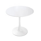Mesa de Jantar Redonda Tulip Mid-Century para 2-4 Pessoas