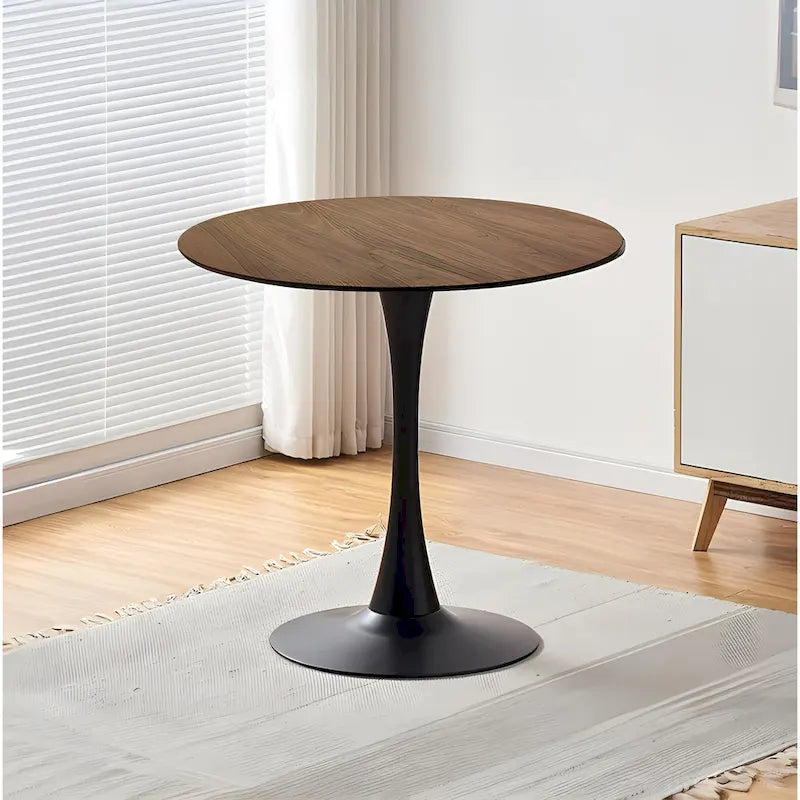 31.5 Mid Century Tulip Round Dining Table for 4 People
