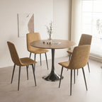 Mesa de Jantar Redonda Tulip Mid-Century para 2-4 Pessoas