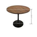 Mesa de Jantar Redonda Tulip Mid-Century para 2-4 Pessoas