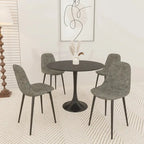 Mesa de Jantar Redonda Tulip Mid-Century para 2-4 Pessoas