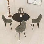 Mesa de Jantar Redonda Tulip Mid-Century para 2-4 Pessoas
