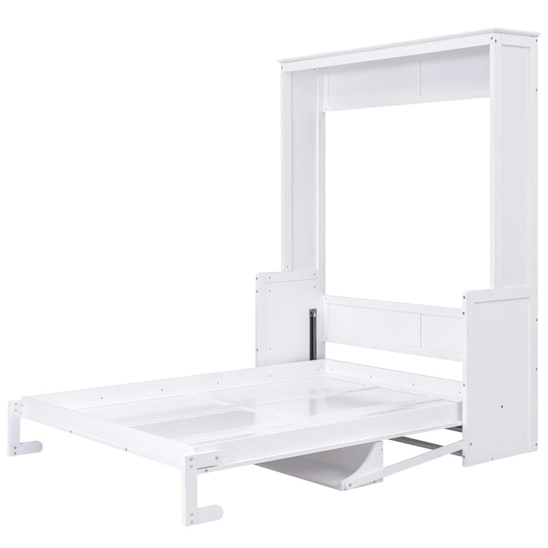 Queen Size Murphy Bed with Shelf