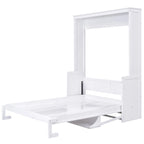 Cama de Embutir Queen Size com Prateleira e Secretária