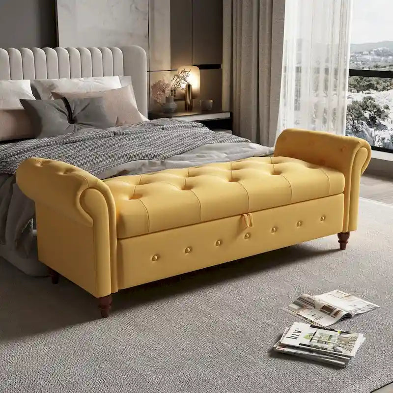 Bench Ottoman with Storage