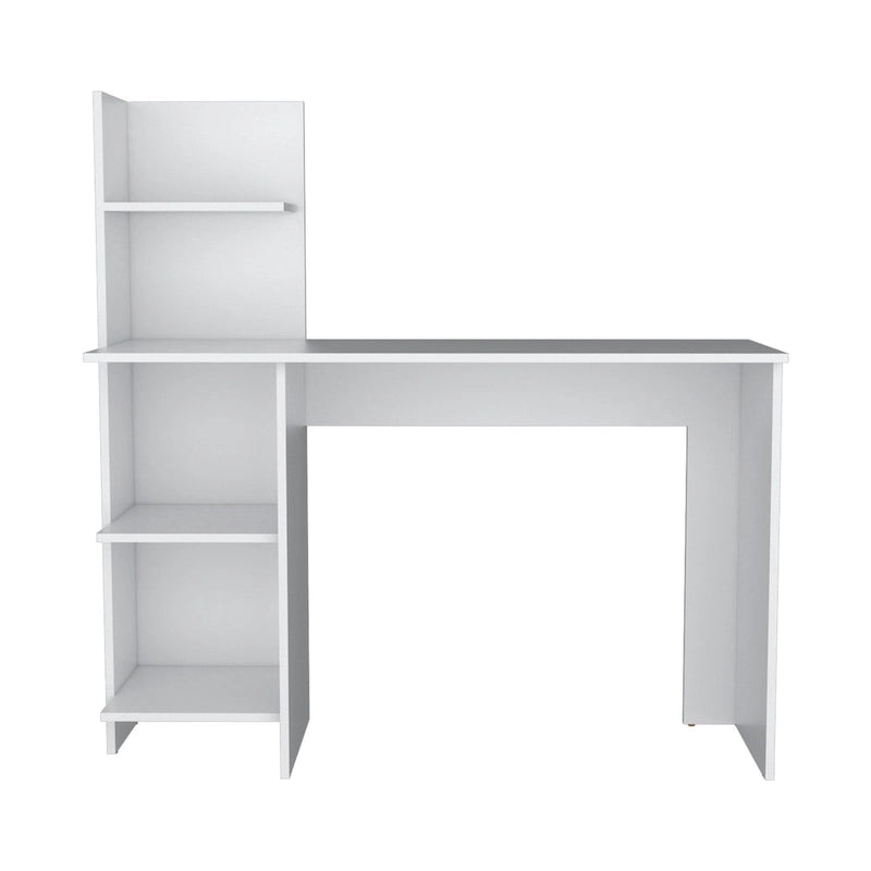 Writing Desk, Four Shelves 120