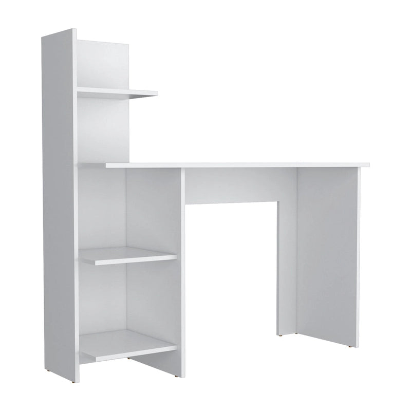 Writing Desk, Four Shelves 120
