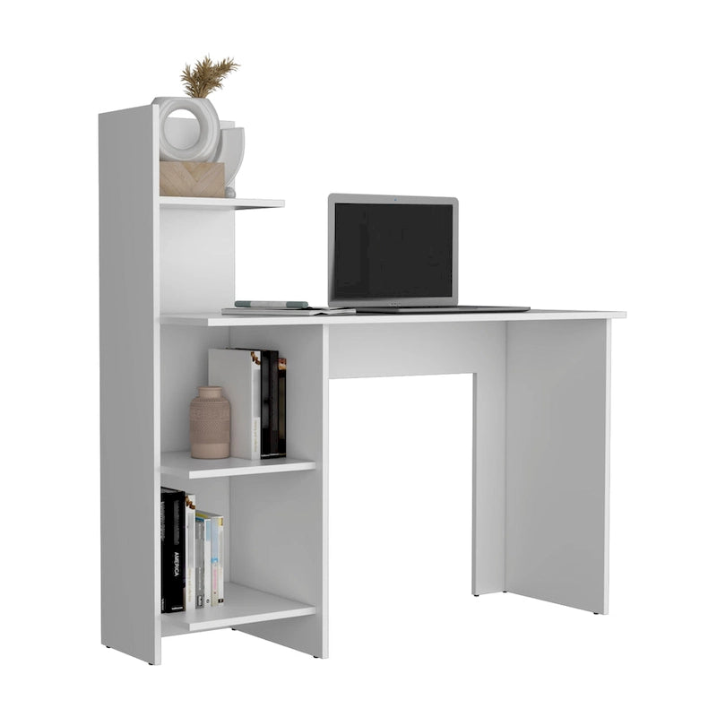 Writing Desk, Four Shelves 120